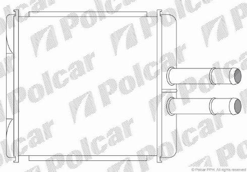 Polcar 2912N8-1 - Izmjenjivač topline, grijanje unutrasnjeg prostora www.molydon.hr