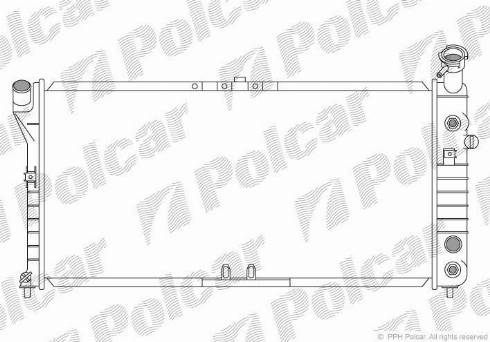 Polcar 253008-1 - Hladnjak, hladjenje motora www.molydon.hr