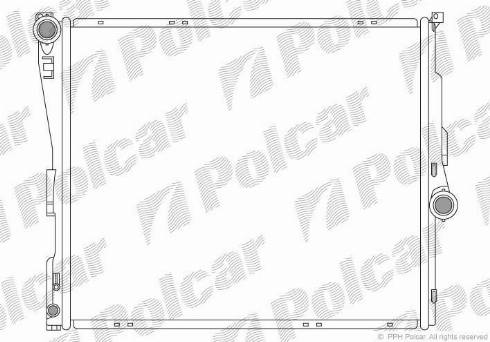 Polcar 205508-2 - Hladnjak, hladjenje motora www.molydon.hr