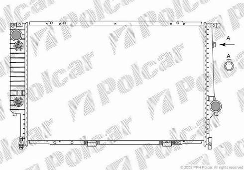 Polcar 201508-9 - Hladnjak, hladjenje motora www.molydon.hr