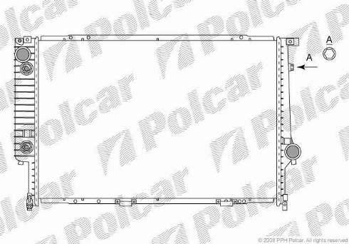 Polcar 201508-0 - Hladnjak, hladjenje motora www.molydon.hr