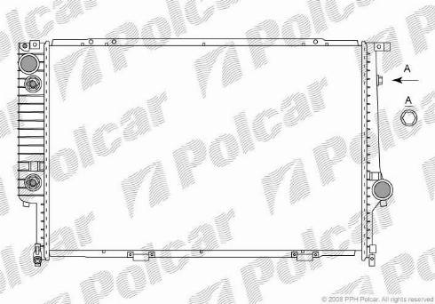 Polcar 201508-8 - Hladnjak, hladjenje motora www.molydon.hr