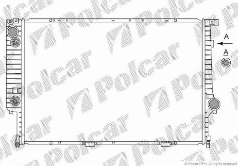 Polcar 201508A0 - Hladnjak, hladjenje motora www.molydon.hr