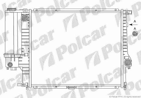 Polcar 201508A2 - Hladnjak, hladjenje motora www.molydon.hr