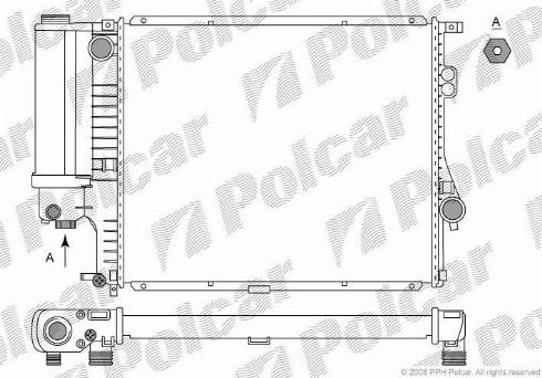 Polcar 2016082X - Hladnjak, hladjenje motora www.molydon.hr