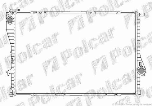 Polcar 202208-1 - Hladnjak, hladjenje motora www.molydon.hr