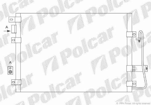 Polcar 2800K8C1 - Kondenzator, klima-Uređaj www.molydon.hr