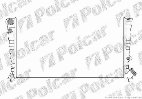 Polcar 235008-4 - Hladnjak, hladjenje motora www.molydon.hr