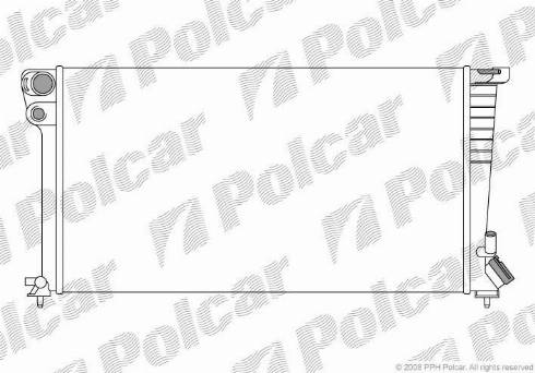 Polcar 235008A8 - Hladnjak, hladjenje motora www.molydon.hr