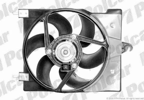 Polcar 230423W2 - Ventilator, hladjenje motora www.molydon.hr