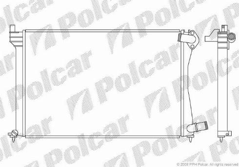 Polcar 2300081X - Hladnjak, hladjenje motora www.molydon.hr