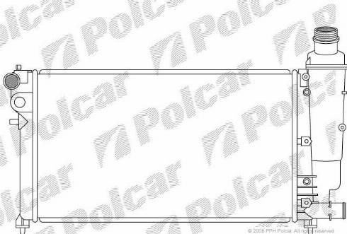 Polcar 2307081X - Hladnjak, hladjenje motora www.molydon.hr