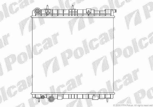 Polcar 231508-4 - Hladnjak, hladjenje motora www.molydon.hr