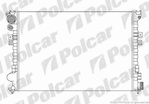 Polcar 238008-2 - Hladnjak, hladjenje motora www.molydon.hr