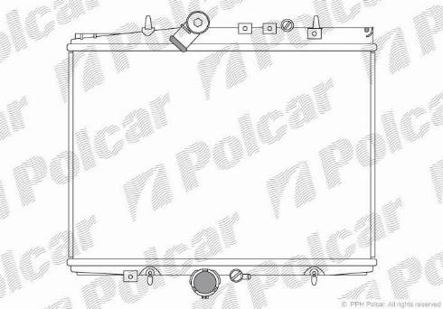 Polcar 233208A9 - Hladnjak, hladjenje motora www.molydon.hr