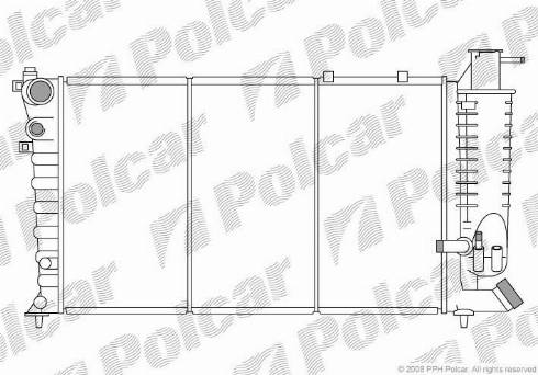 Polcar 2324089X - Hladnjak, hladjenje motora www.molydon.hr