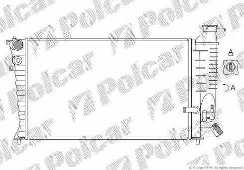 Polcar 232408-4 - Hladnjak, hladjenje motora www.molydon.hr