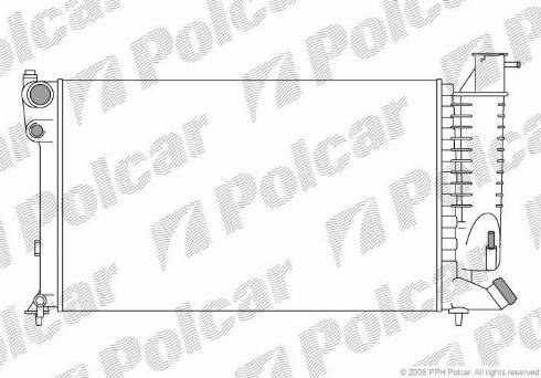 Polcar 2324087X - Hladnjak, hladjenje motora www.molydon.hr