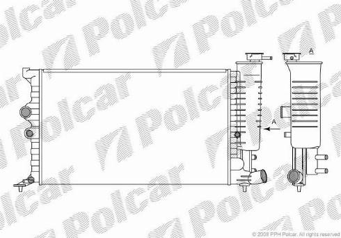 Polcar 2325082X - Hladnjak, hladjenje motora www.molydon.hr