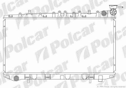 Polcar 272908-5 - Hladnjak, hladjenje motora www.molydon.hr