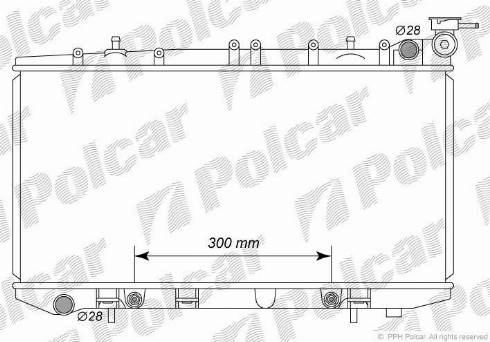 Polcar 272908-6 - Hladnjak, hladjenje motora www.molydon.hr