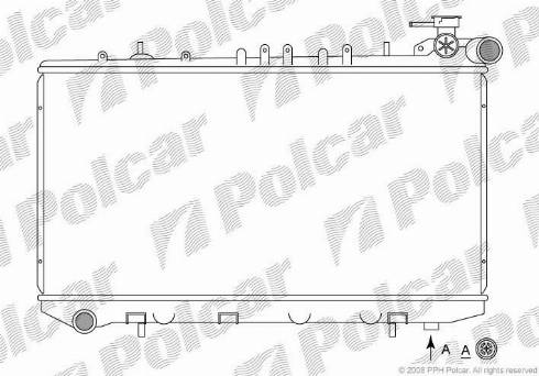 Polcar 272908-1 - Hladnjak, hladjenje motora www.molydon.hr