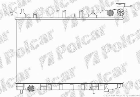 Polcar 2729083K - Hladnjak, hladjenje motora www.molydon.hr