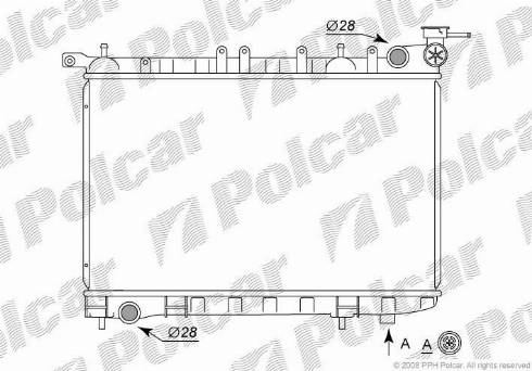 Polcar 272908-3 - Hladnjak, hladjenje motora www.molydon.hr