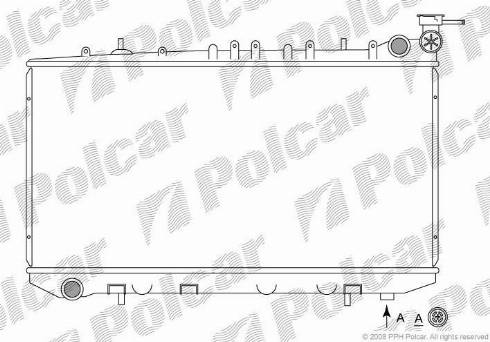 Polcar 272908-4 - Hladnjak, hladjenje motora www.molydon.hr