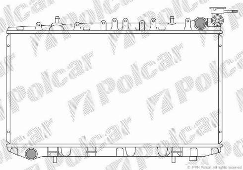 Polcar 272808-1 - Hladnjak, hladjenje motora www.molydon.hr