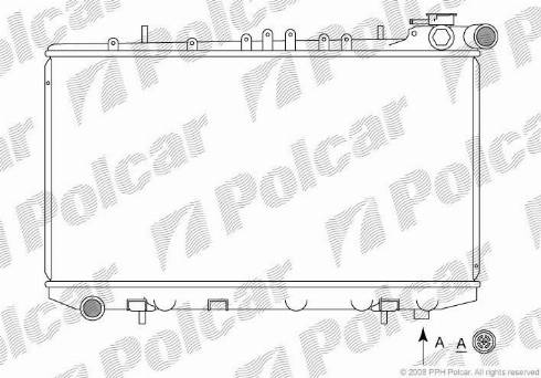 Polcar 272808-3 - Hladnjak, hladjenje motora www.molydon.hr