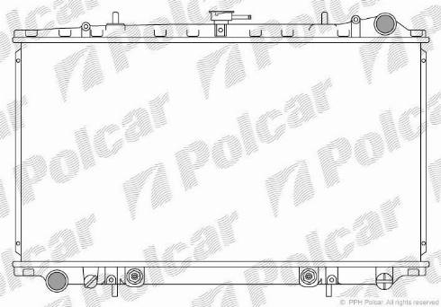 Polcar 277608-1 - Hladnjak, hladjenje motora www.molydon.hr