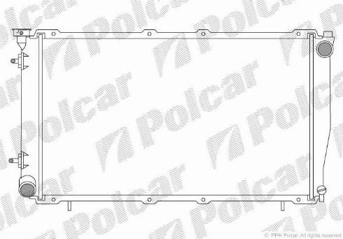 Polcar 724008-1 - Hladnjak, hladjenje motora www.molydon.hr