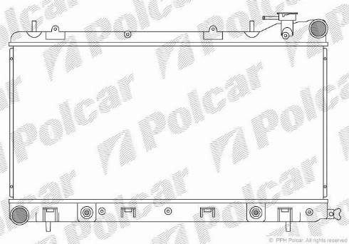 Polcar 724108-2 - Hladnjak, hladjenje motora www.molydon.hr