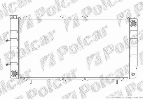 Polcar 720508-2 - Hladnjak, hladjenje motora www.molydon.hr