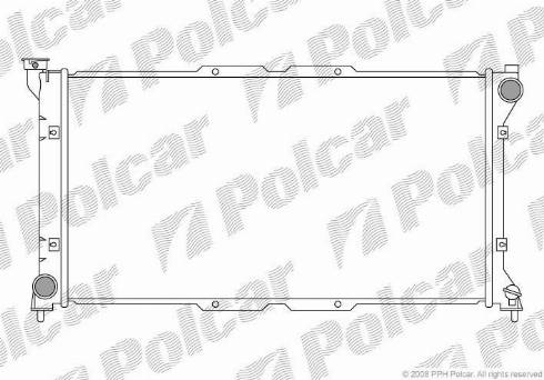 Polcar 720608-1 - Hladnjak, hladjenje motora www.molydon.hr