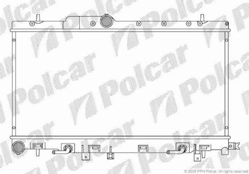 Polcar 721208-4 - Hladnjak, hladjenje motora www.molydon.hr