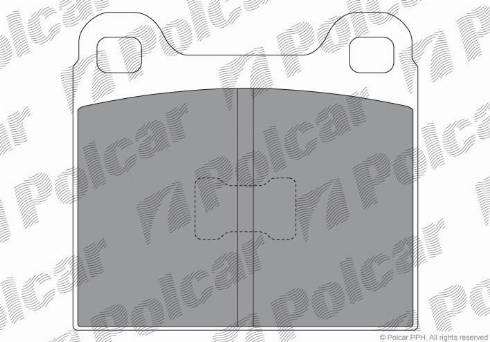 Polcar IE180169 - Komplet Pločica, disk-kočnica www.molydon.hr