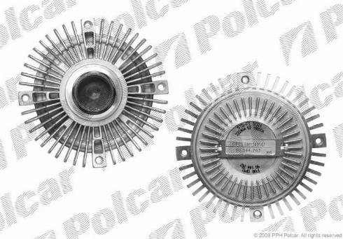 Polcar SV-5024 - kvačilo, ventilator hladnjaka www.molydon.hr