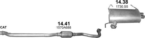 Polmo POLMO99621 - Ispušni sistem www.molydon.hr