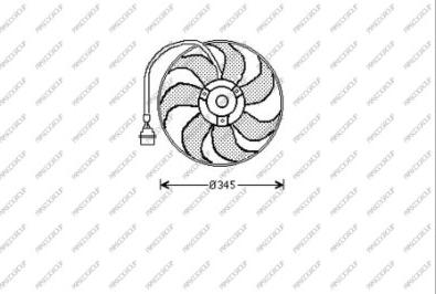 Prasco AD016F001 - Ventilator, hladjenje motora www.molydon.hr