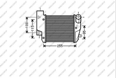 Prasco AD034N002 - Intercooler, hladnjak www.molydon.hr