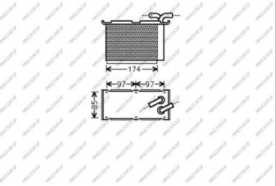 Prasco AD320N003 - Intercooler, hladnjak www.molydon.hr