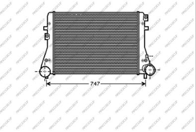 Prasco AD322N002 - Intercooler, hladnjak www.molydon.hr