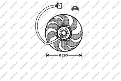 Prasco AD200F007 - Ventilator, hladjenje motora www.molydon.hr