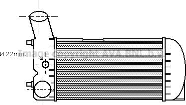 Prasco AI4073 - Intercooler, hladnjak www.molydon.hr