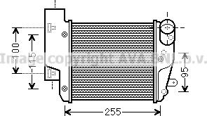 Prasco AI4304 - Intercooler, hladnjak www.molydon.hr