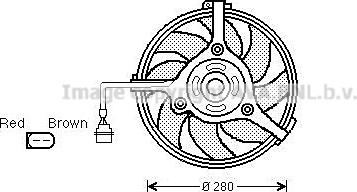 Prasco AI7510 - Ventilator, hladjenje motora www.molydon.hr