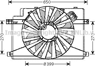 Prasco AL7510 - Ventilator, hladjenje motora www.molydon.hr