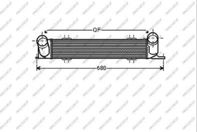 Prasco BM024N002 - Intercooler, hladnjak www.molydon.hr